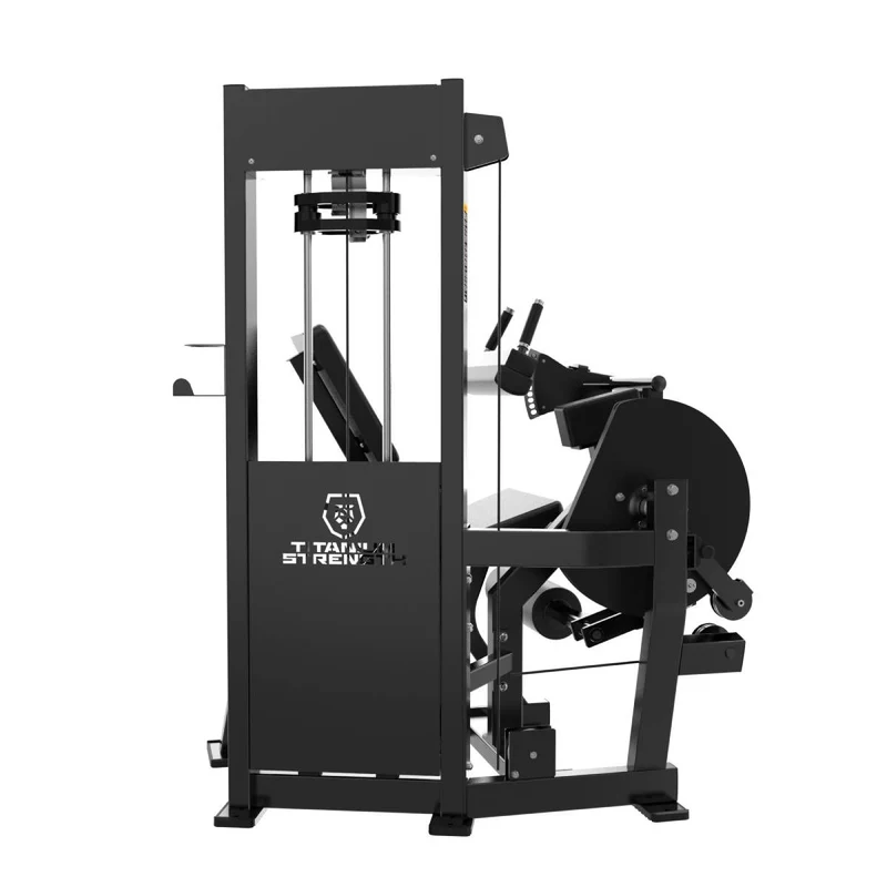 Titanium Strength Elite Series RX Beinbeuger sitzend und Beinstrecker Premium (stack loaded) ELRX-S33
