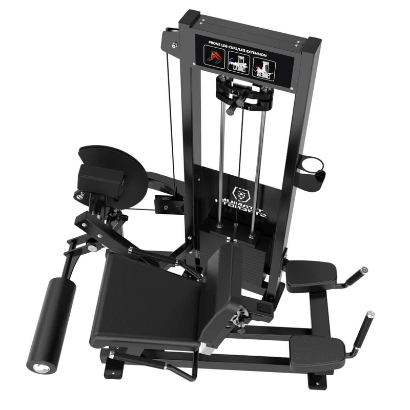Titanium Strength Elite Series RX Beinstrecker und liegender Beinbeuger (stack loaded) ELRX-S61