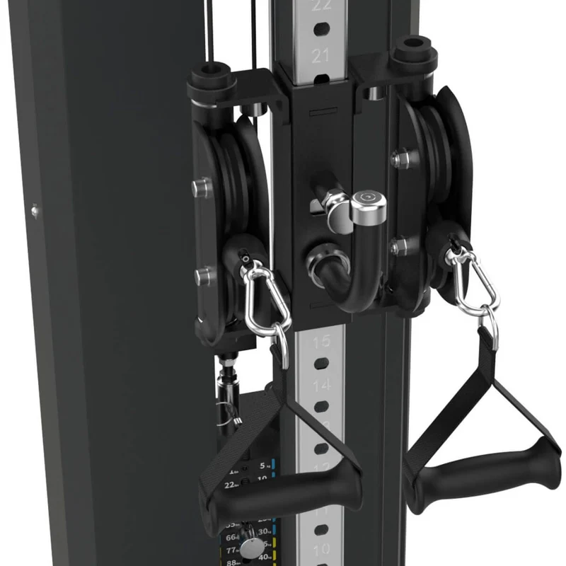 Titanium Strength Black Series Kompakte Seilzugstation für Wandmontage BS-CCO