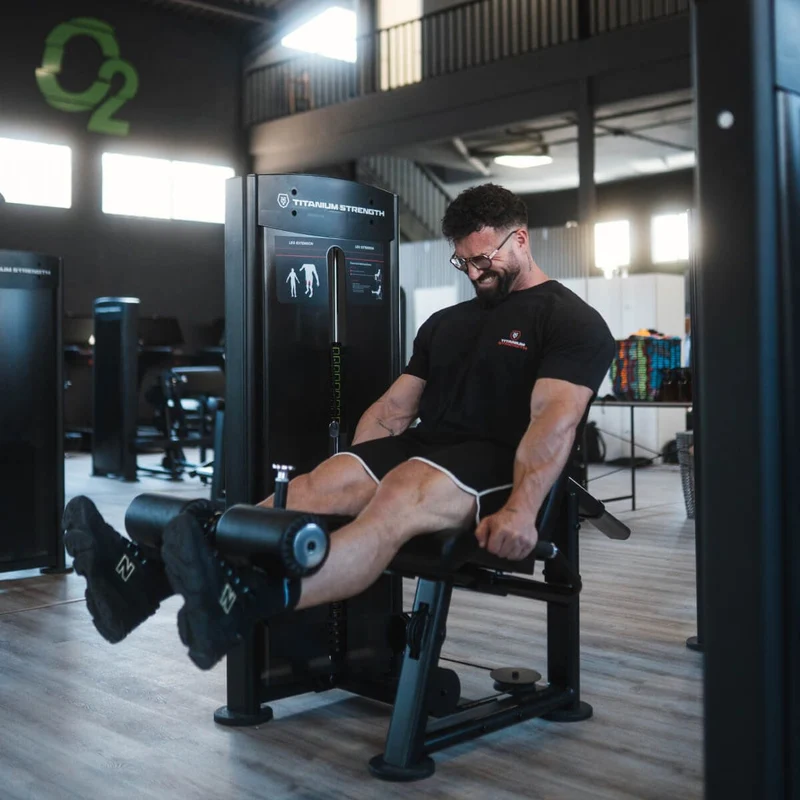 Titanium Strength Black Series Beinstrecker (stack loaded) BS-S18
