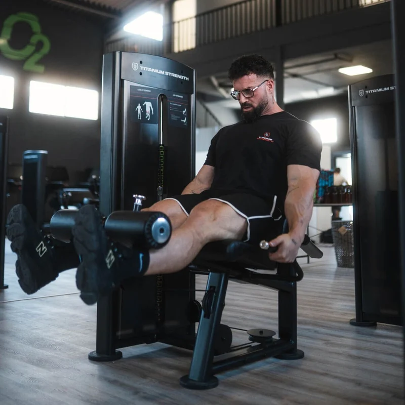 Titanium Strength Black Series Beinstrecker (stack loaded) BS-S18