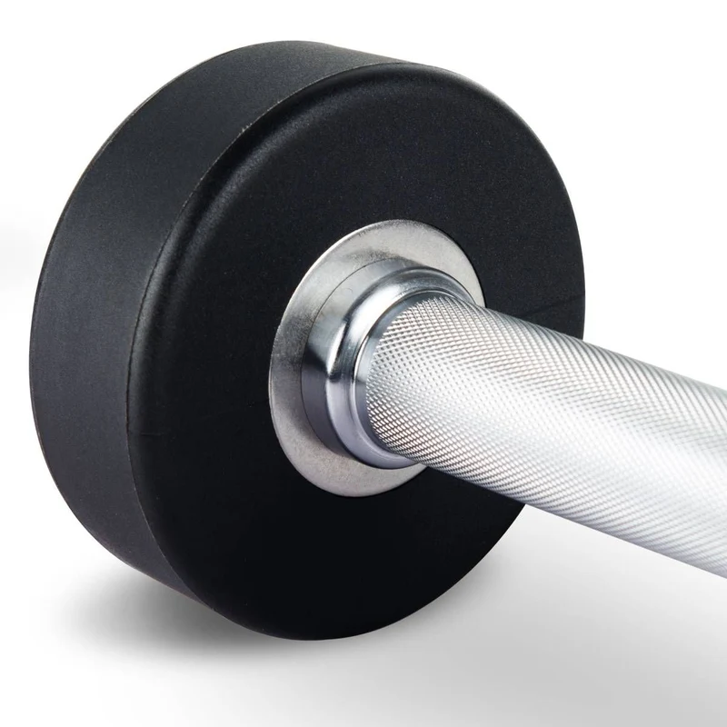 Titanium Strength Pro PU-Hanteln rund mit Rack