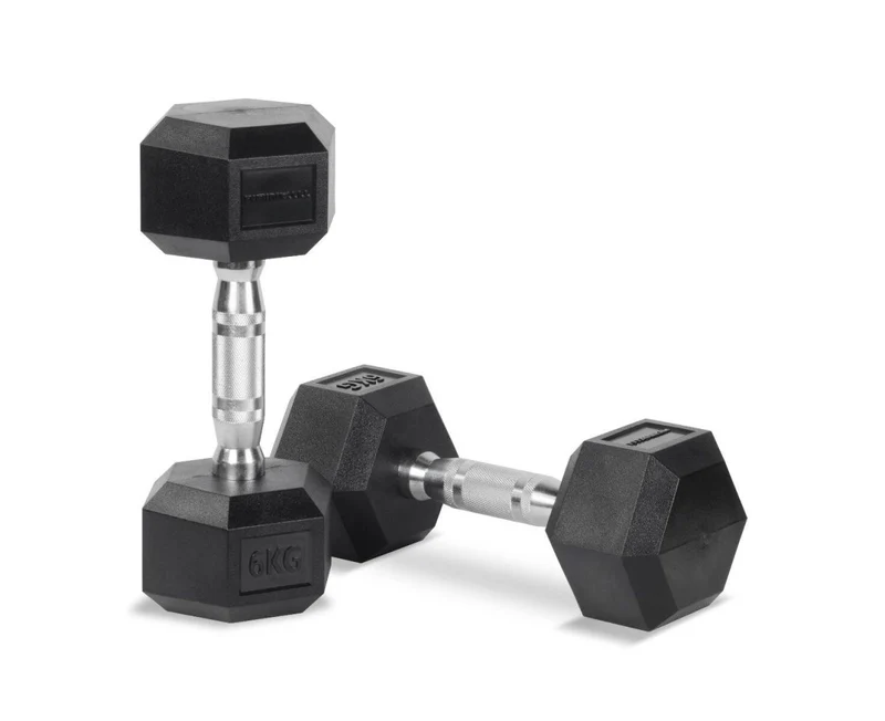 Titanium Strength Hexagonal Hantelset 2–20 kg mit Rack TH20