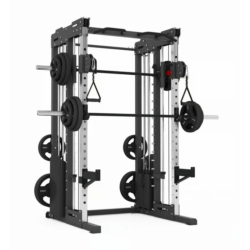 Titanium Strength Doppelseilzug, Multipresse mit Rack FT3
