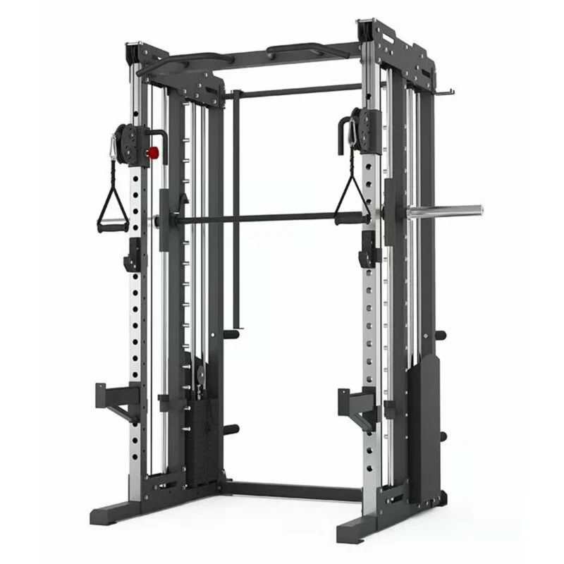 Titanium Strength Doppelseilzug, Multipresse mit Rack FT3