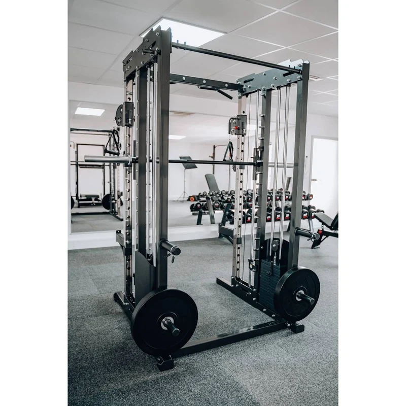 Titanium Strength Doppelseilzug, Multipresse mit Rack FT3