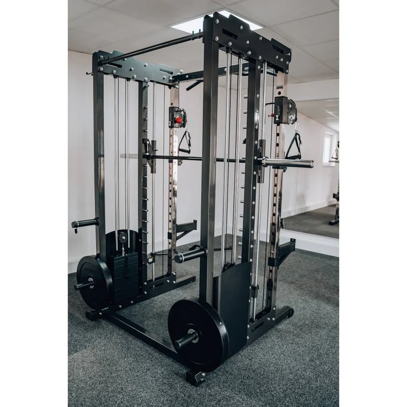 Titanium Strength Doppelseilzug, Multipresse mit Rack FT3