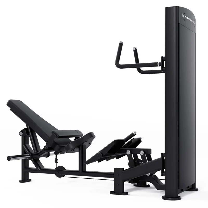 Titanium Strength Black Series Hip Thrust mit Gürtel (stack loaded) BS-S36