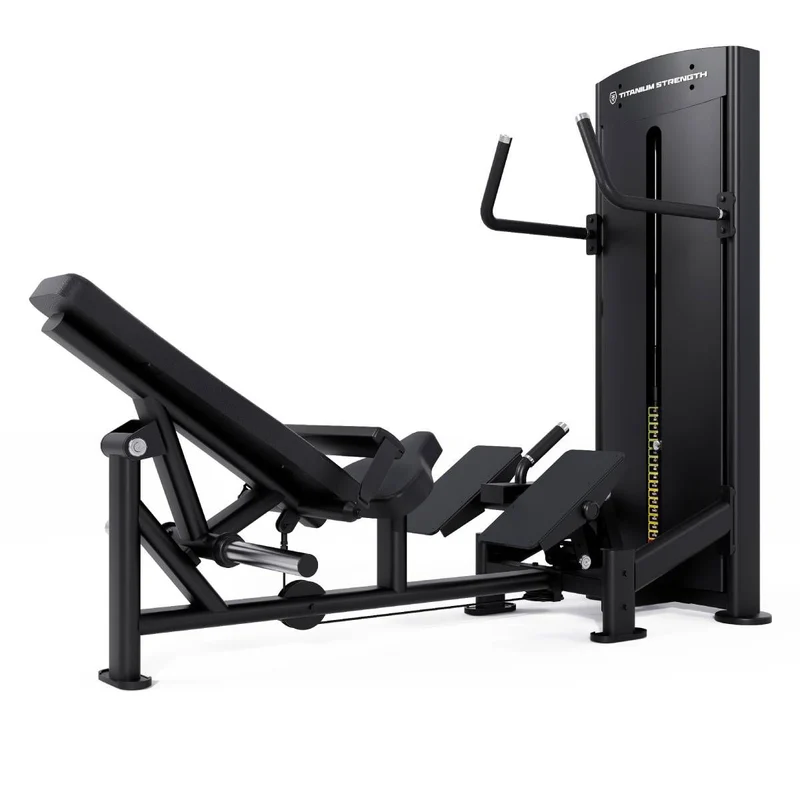 Titanium Strength Black Series Hip Thrust mit Gürtel (stack loaded) BS-S36