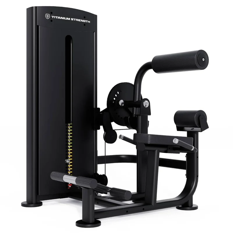 Titanium Strength Black Series Bauch- und Rückenmaschine (stack loaded) BS-S39