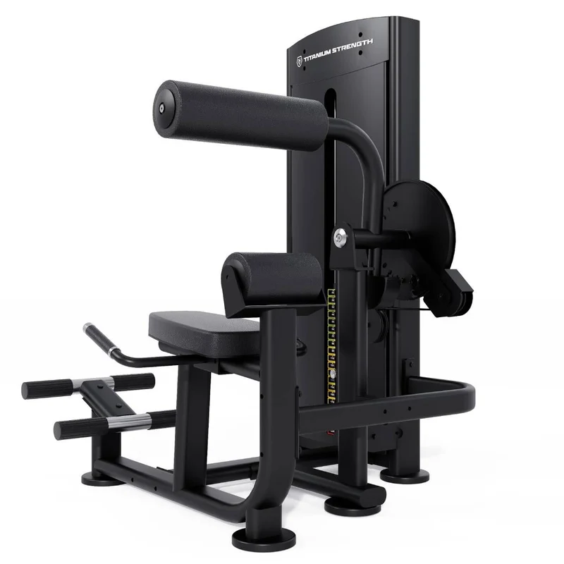 Titanium Strength Black Series Bauch- und Rückenmaschine (stack loaded) BS-S39