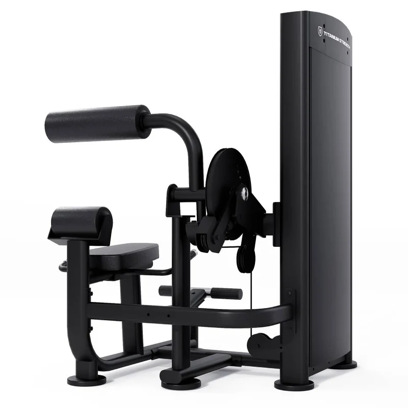 Titanium Strength Black Series Bauch- und Rückenmaschine (stack loaded) BS-S39