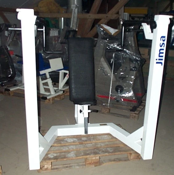 Jimsa Schulterdrückmaschine / Schulterpresse, Scheibenaufnahme / Plate loaded, Bilateral