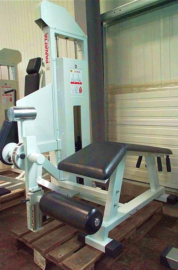 Panatta Beinbeuger, liegend, weiß, gebraucht