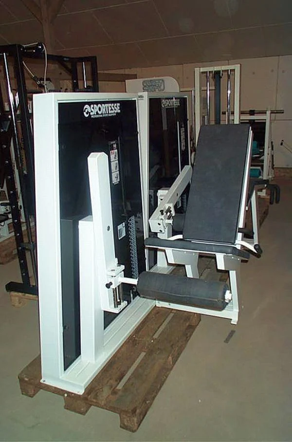Sportesse Beinstrecker + Beinbeuger weiß, als Set