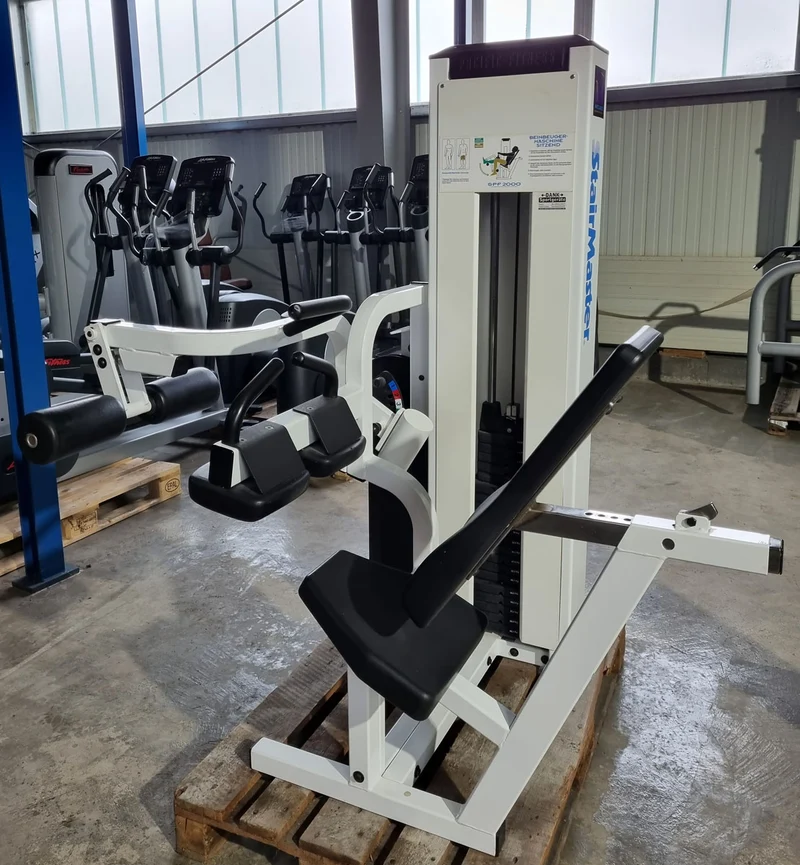 Stairmaster Beinbeuger, sitzend, weiß, gebraucht, Pacific