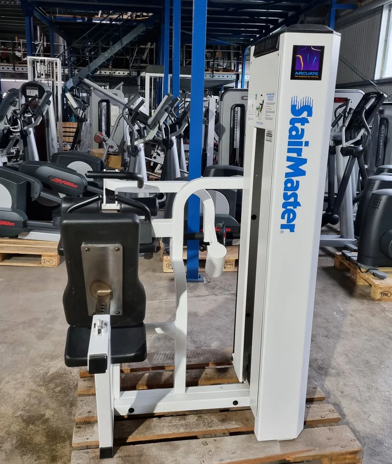 Stairmaster Beinbeuger, sitzend, weiß, gebraucht, Pacific