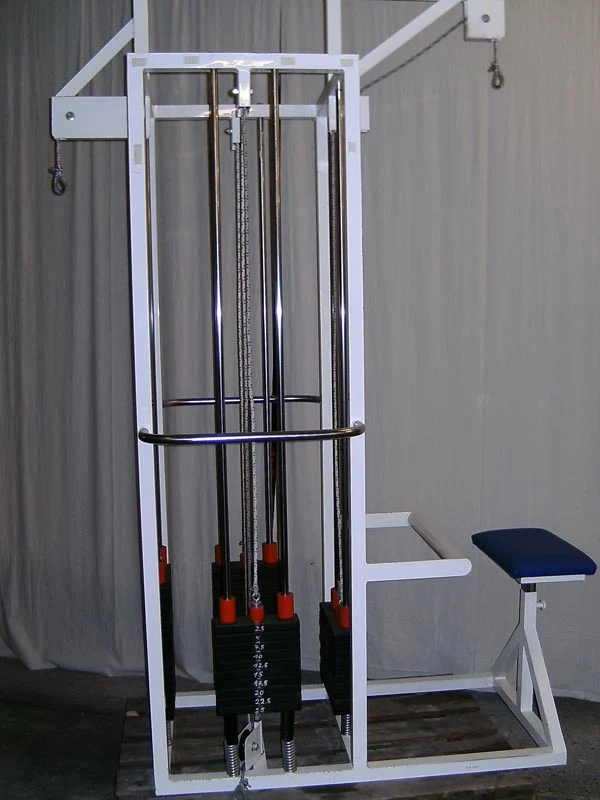 4 Stationenturm für Ladyfitness, weiß, gebraucht