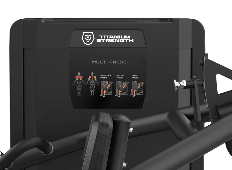 Titanium Strength Genesis Series Multipresse 3 Funktionen (stack loaded) GSRX-S5