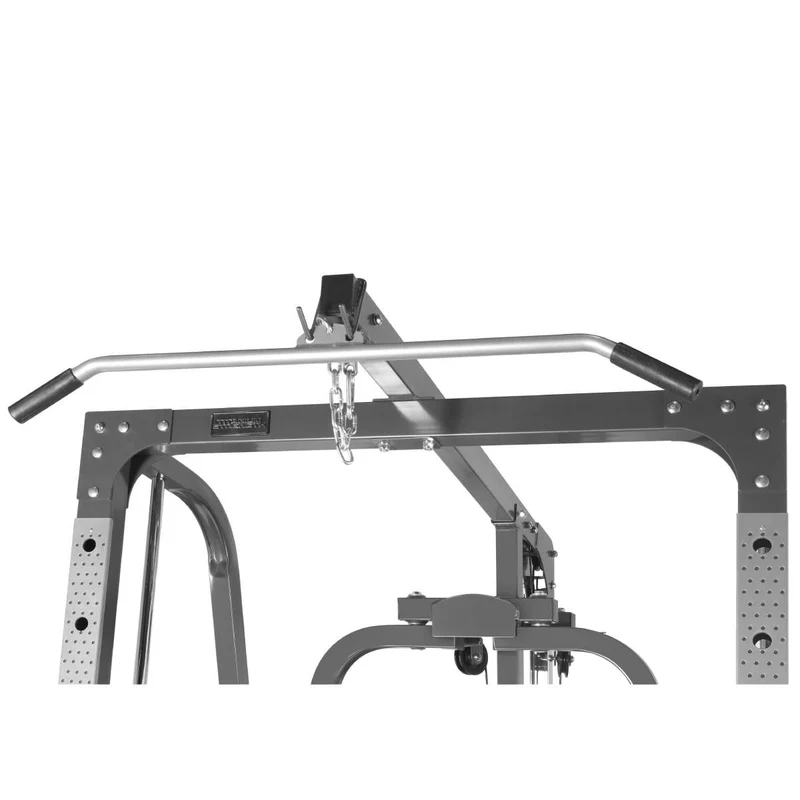 Titanium Strength Multipresse mit Seilzug, Hantelbank mit Beinstrecker, Butterfly und Scottbank 180SP