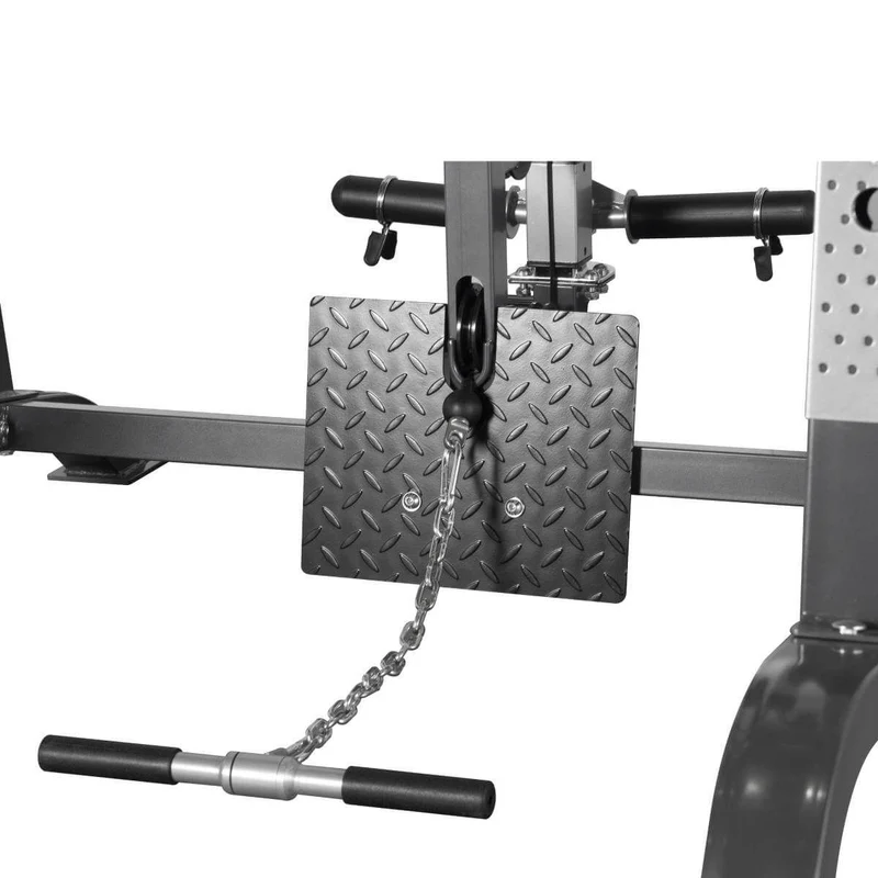 Titanium Strength Multipresse mit Seilzug, Hantelbank mit Beinstrecker, Butterfly und Scottbank 180SP