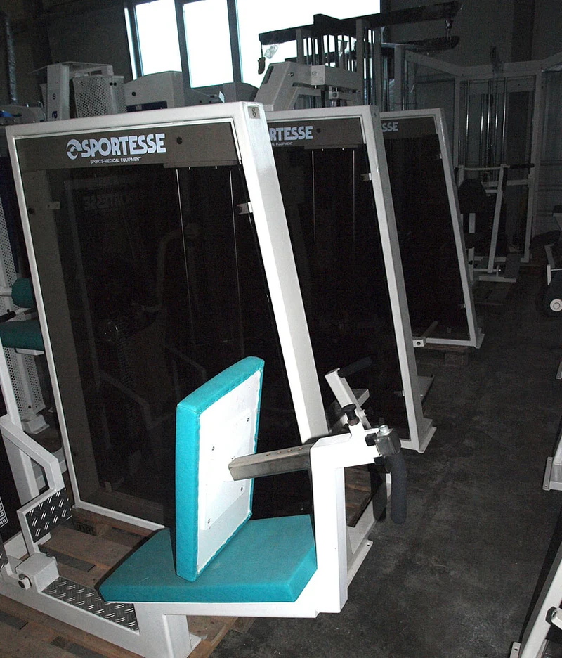 Sportesse Kraftgerätepark, 17 Fitnessgeräte, komplette Fitnessstudio Ausstattung, gebraucht