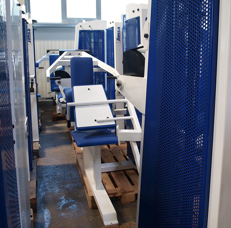 Jimsa Kraftgerätepark Proline Set 4, Fitnessstudio Geräte Ausstattung, gebraucht