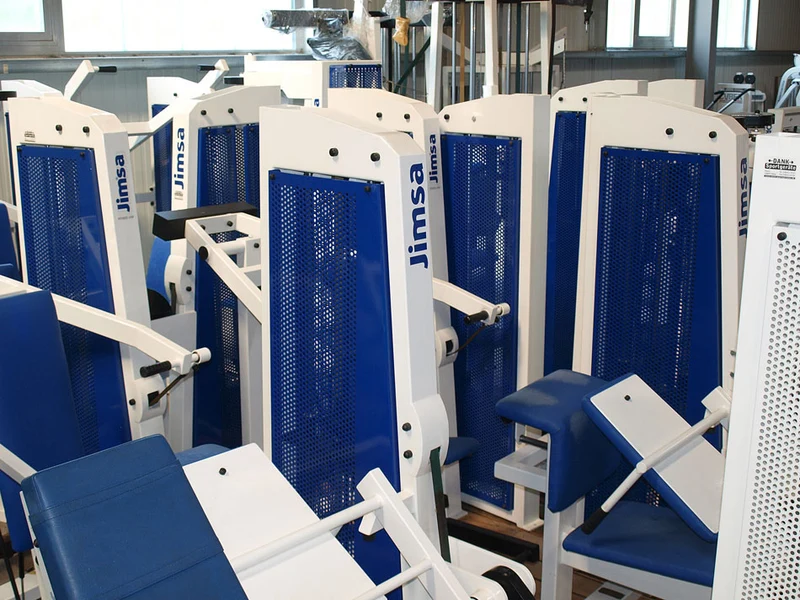Jimsa Kraftgerätepark Proline Set 4, Fitnessstudio Geräte Ausstattung, gebraucht