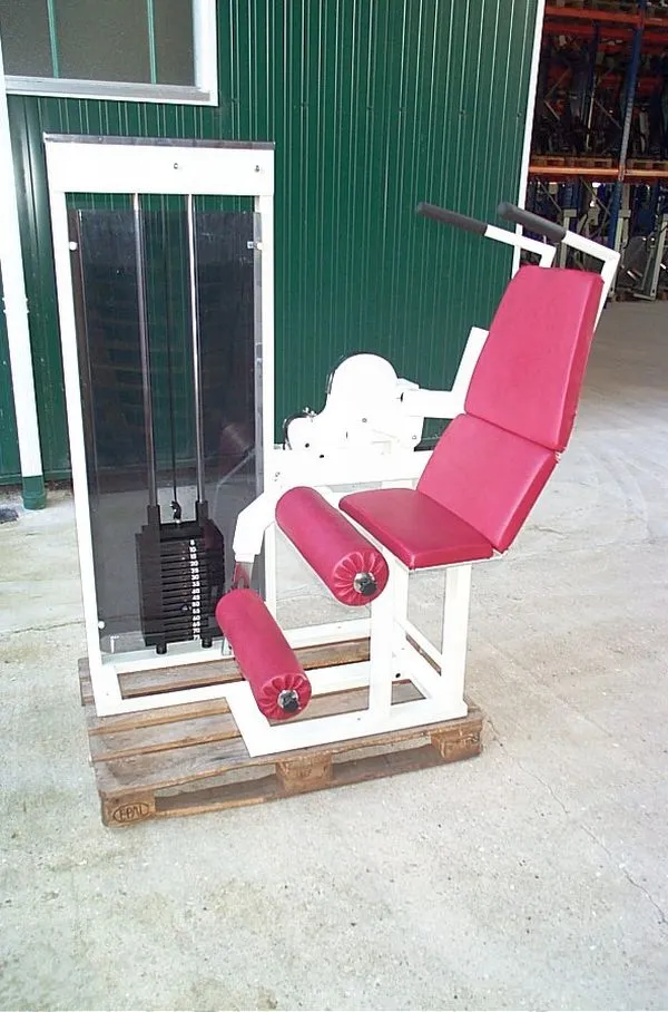 Dynamix Bauchmaschine, klappbar, weiß