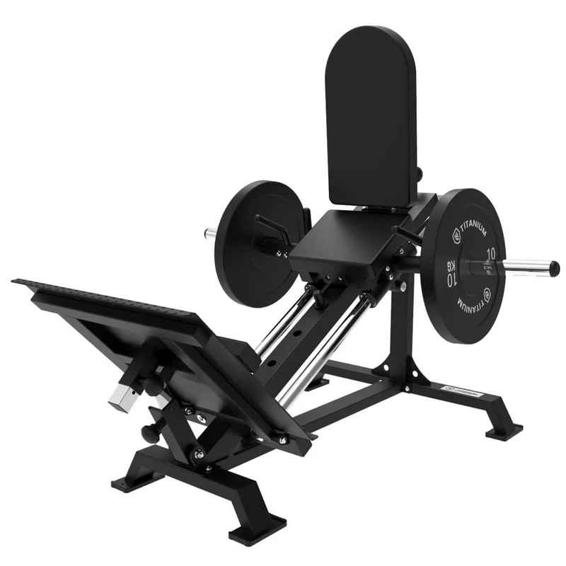 Titanium Strength Elite Series Beinpresse stehend und Wadenheben (plate loaded) EL-LPC
