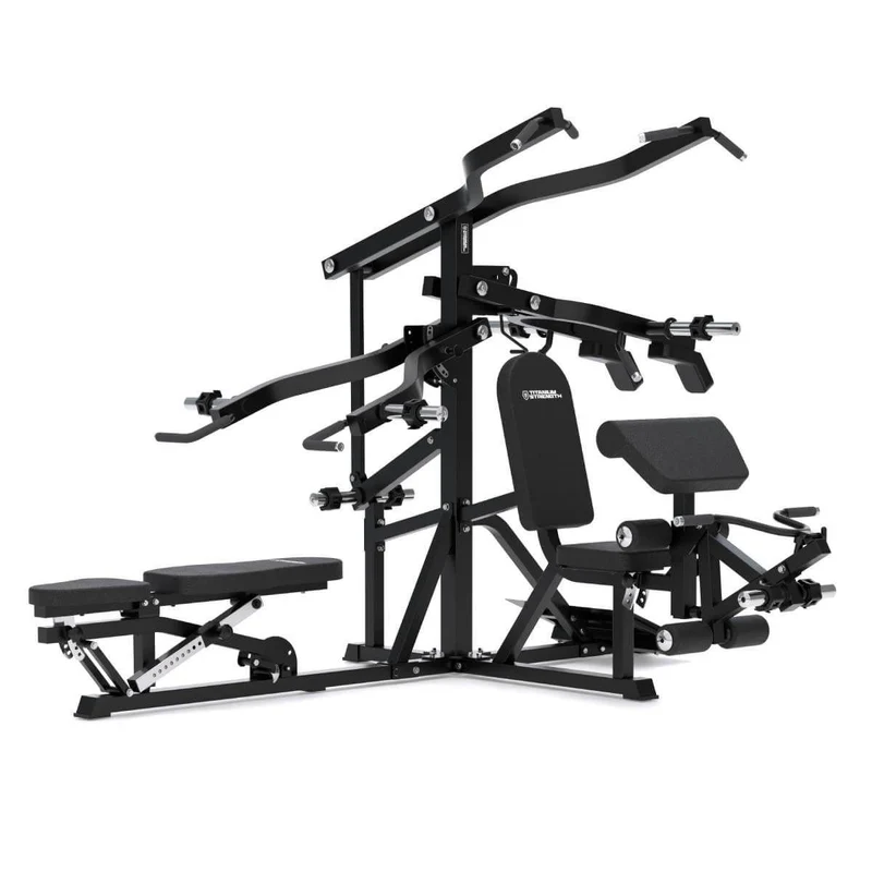 Titanium Strength Multigym Hebel LG3 - 3 Stationen (plate loaded)
