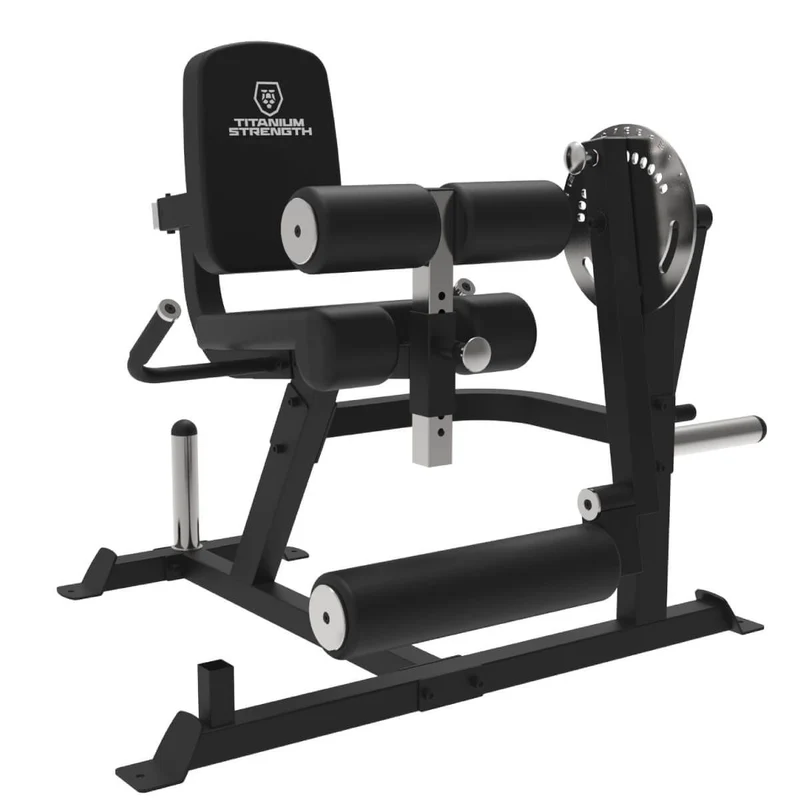 Titanium Strength Quadrizeps- und Beinbeuger-Maschine LXC (plate loaded)