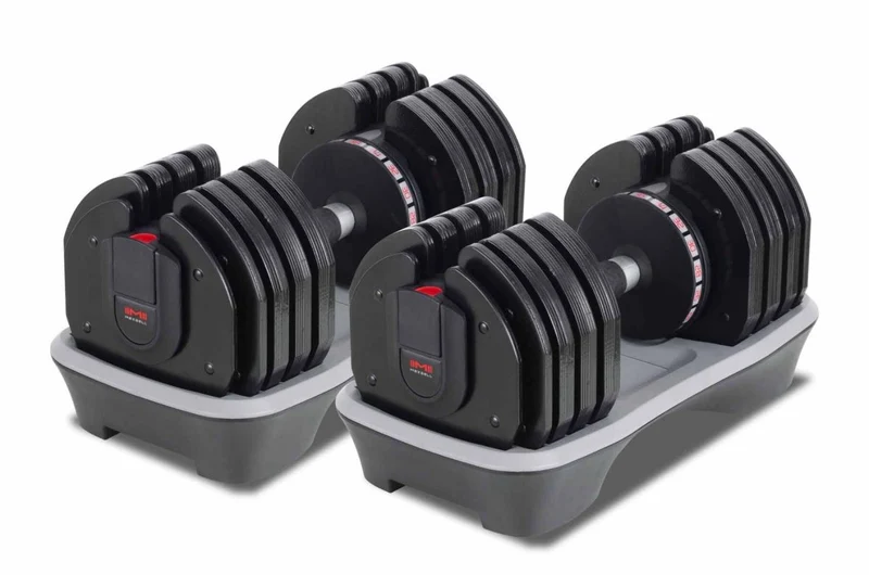 Titanium Strength verstellbare Kurzhanteln 2-36 kg mit Rack MA36