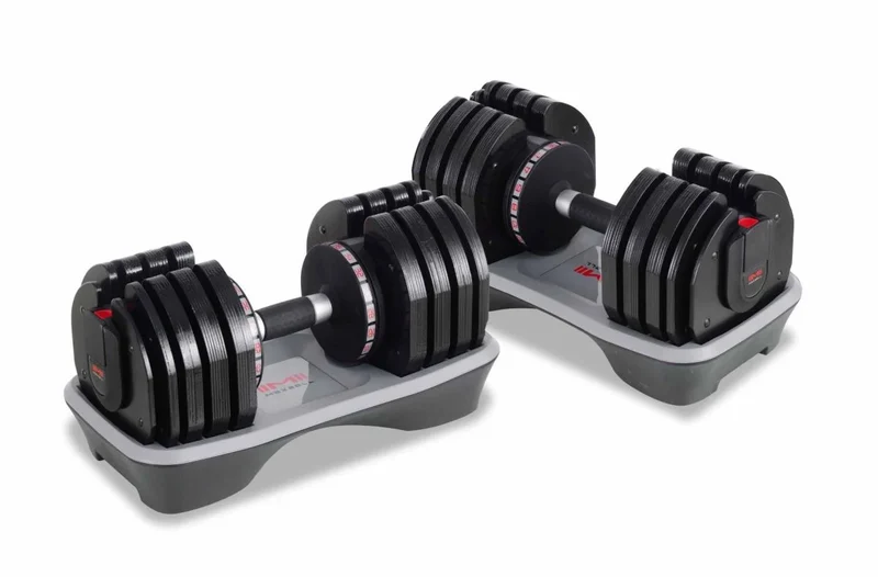 Titanium Strength verstellbare Kurzhanteln 2-36 kg mit Rack MA36