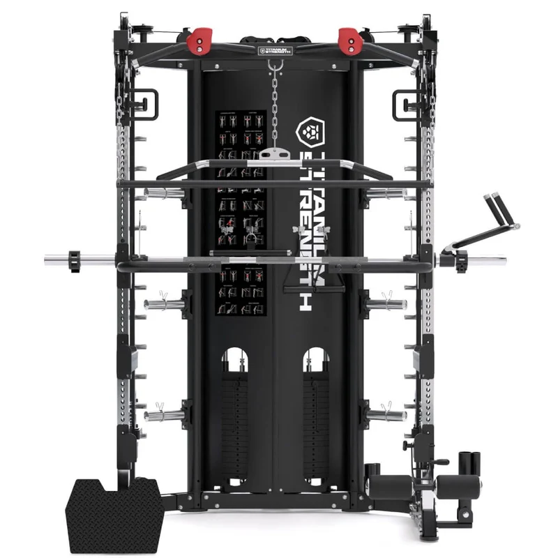 Titanium Strength All-in-One Trainer – Multipresse und Power Rack R200