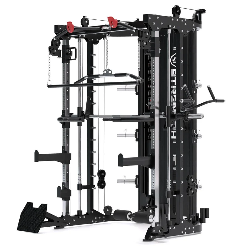 Titanium Strength All-in-One Trainer – Multipresse und Power Rack R200