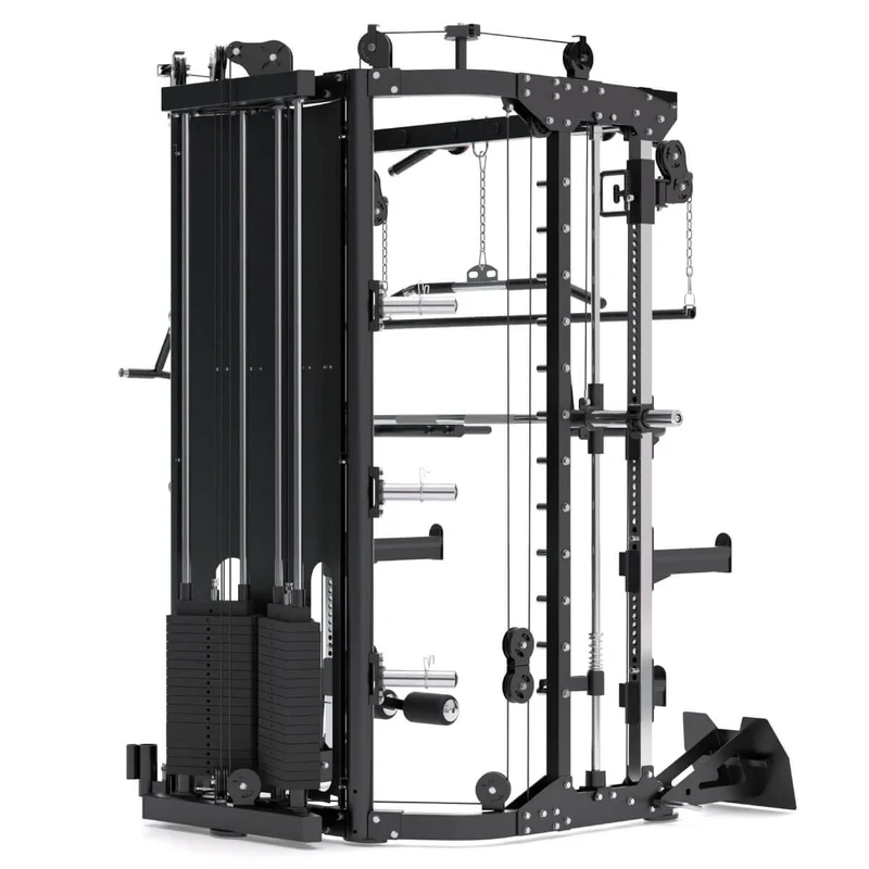 Titanium Strength All-in-One Trainer – Multipresse und Power Rack R200