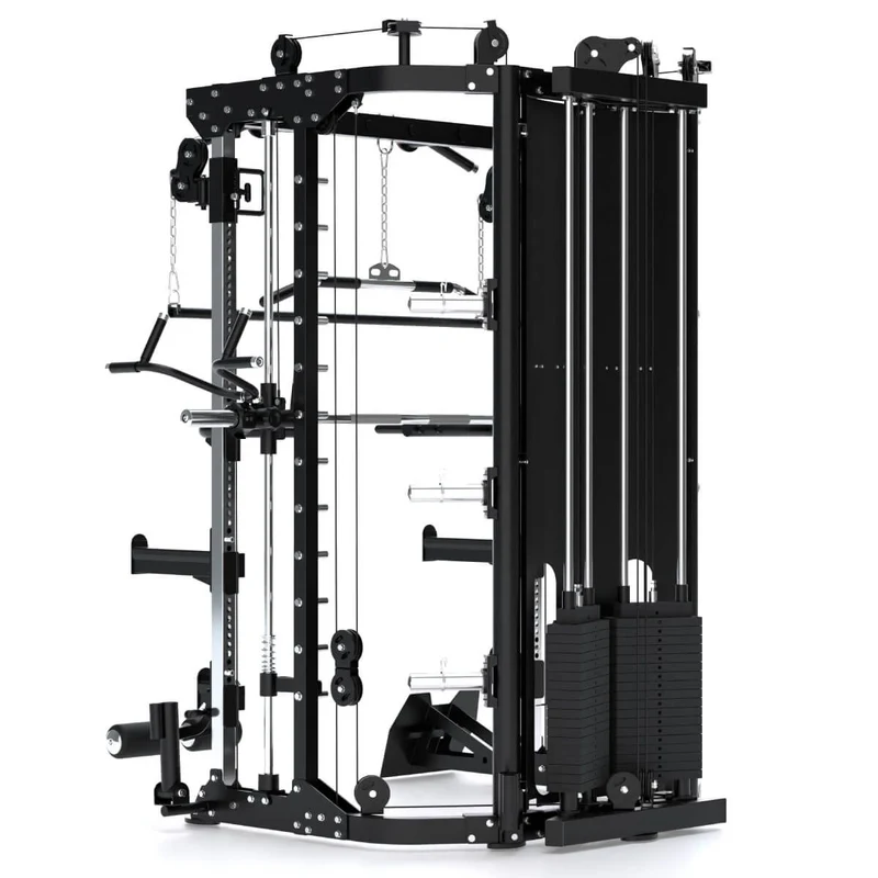 Titanium Strength All-in-One Trainer – Multipresse und Power Rack R200