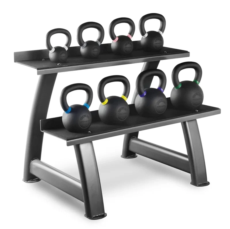 Titanium Strength Kettlebell-Set 4-24 kg + Rack SK24