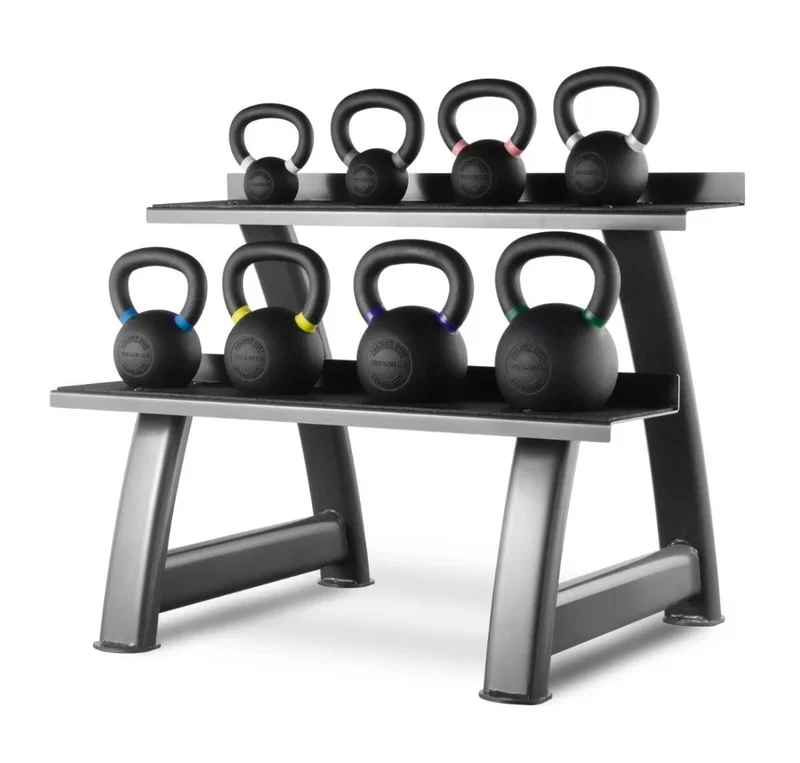Titanium Strength Kettlebell-Set 4-24 kg + Rack SK24