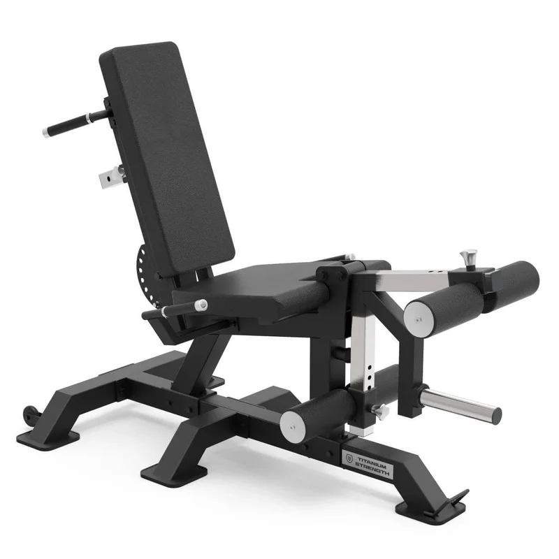 Titanium Strength Elite Series Beinstrecker und liegender Beinbeuger (plate loaded) EL-PL88