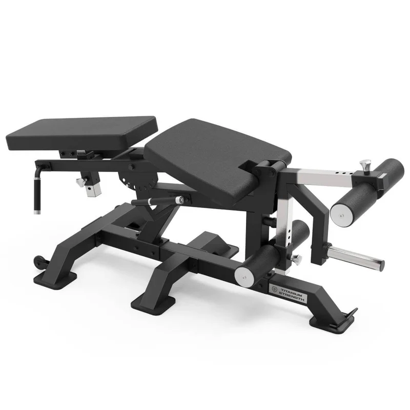 Titanium Strength Elite Series Beinstrecker und liegender Beinbeuger (plate loaded) EL-PL88