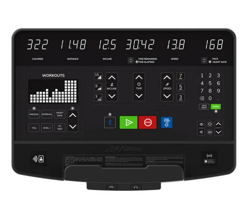 Life Fitness Laufband Club Series+