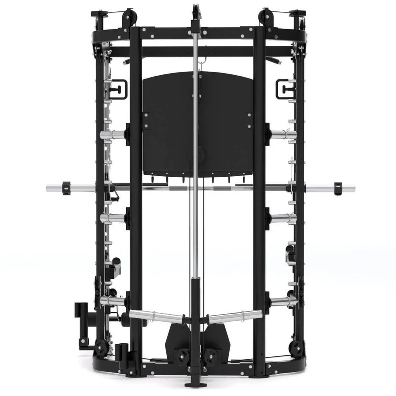 Titanium Strength All-in-One Trainer Doppelseilzug, Multipower und Power Rack R100
