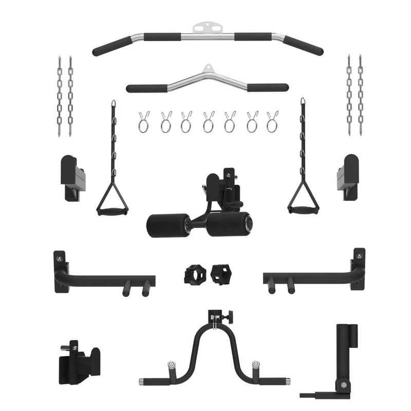 Titanium Strength All-in-One Trainer Doppelseilzug, Multipower und Power Rack R100