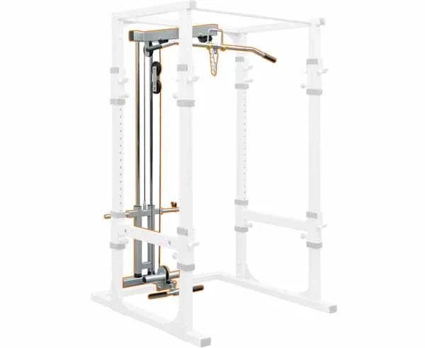 Impulse Fitness IFHCL Lat Anbau für Half Cage