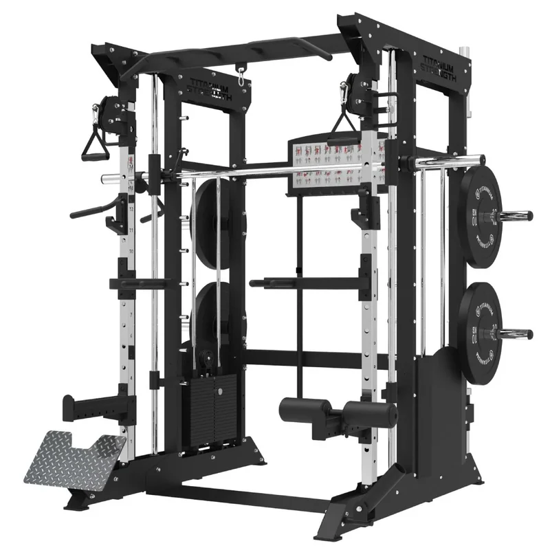 Titanium Strength Multipresse mit Doppelseilzug und Rack 200 kg B200 V3