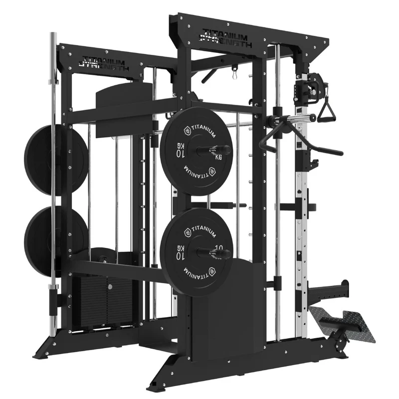Titanium Strength Multipresse mit Doppelseilzug und Rack 200 kg B200 V3