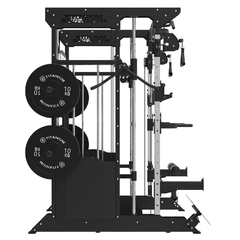 Titanium Strength Multipresse mit Doppelseilzug und Rack 200 kg B200 V3