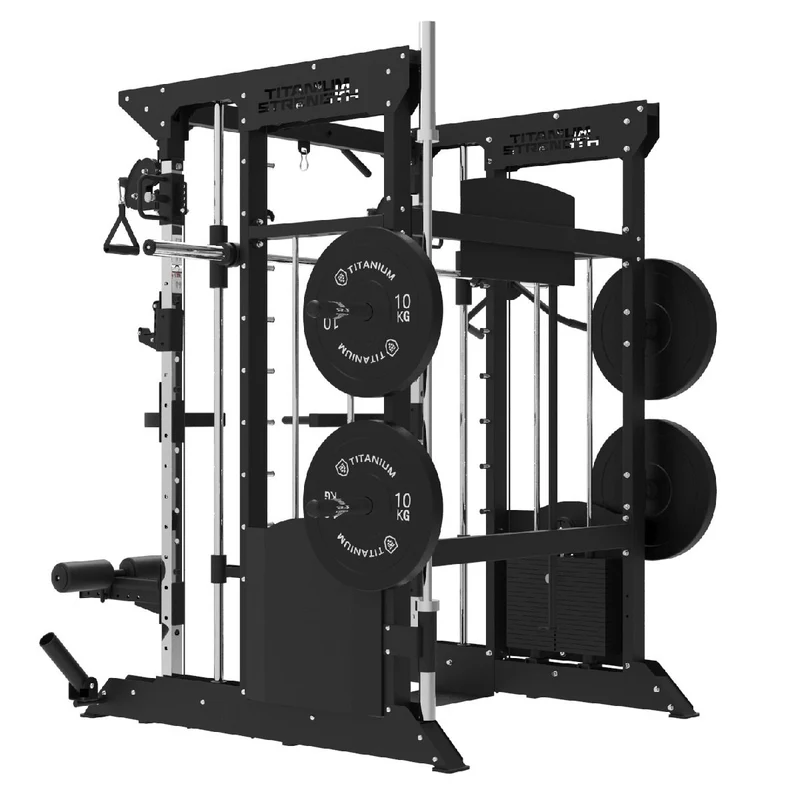 Titanium Strength Multipresse mit Doppelseilzug und Rack 200 kg B200 V3